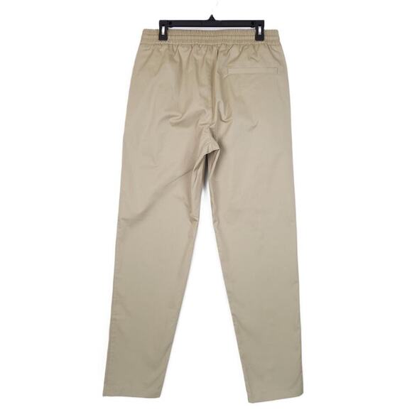 A.p.c. Men's New Kaplan Regular-Fit Drawstring Cotton Pant Tan 34W US/ 50 IT NWT - Picture 2 of 9